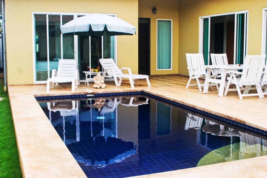 Garden Hills Villa Resort Cha-Am Rom bilde